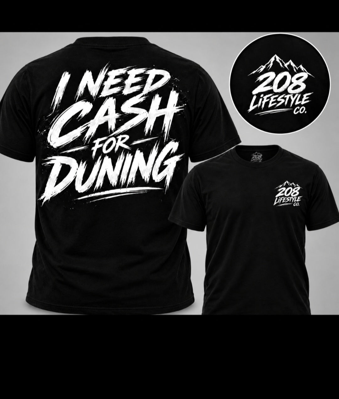 Cash for Duning Tee — DROP 001
